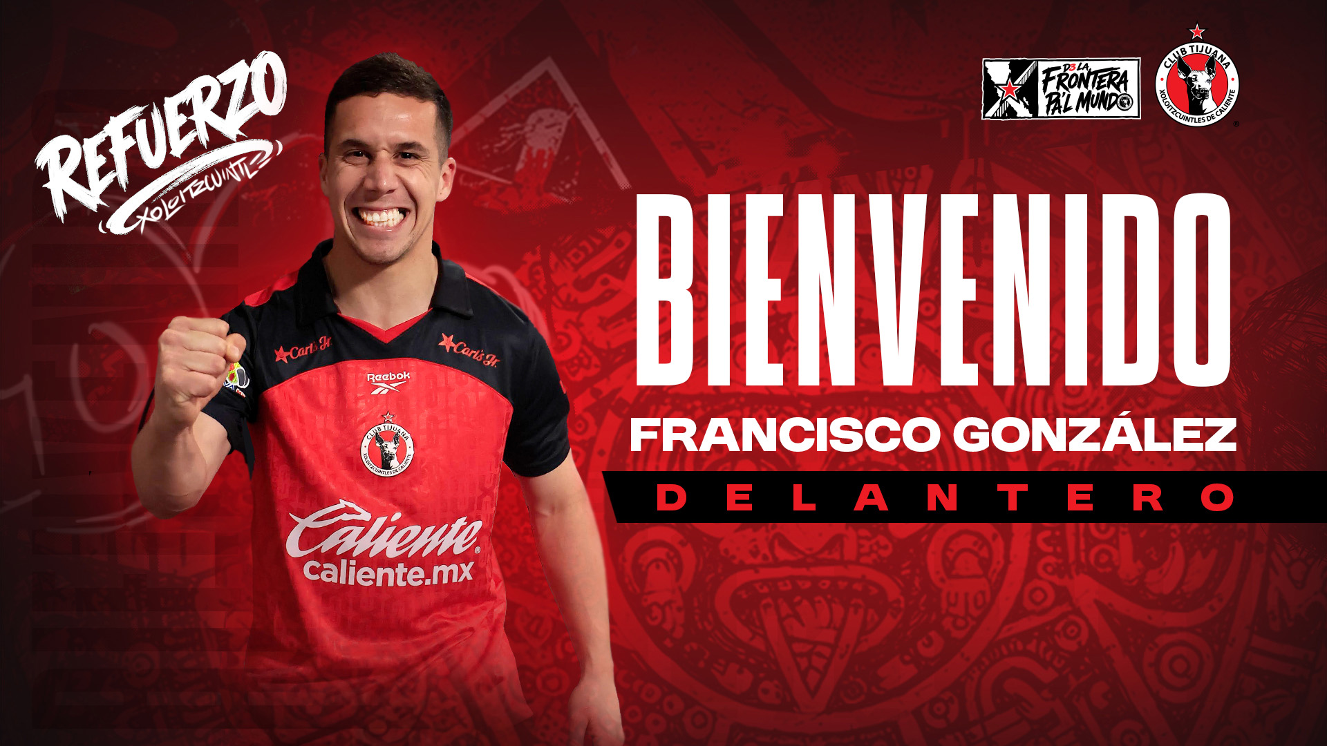 El atacante argentino se suma al equipo de la frontera.